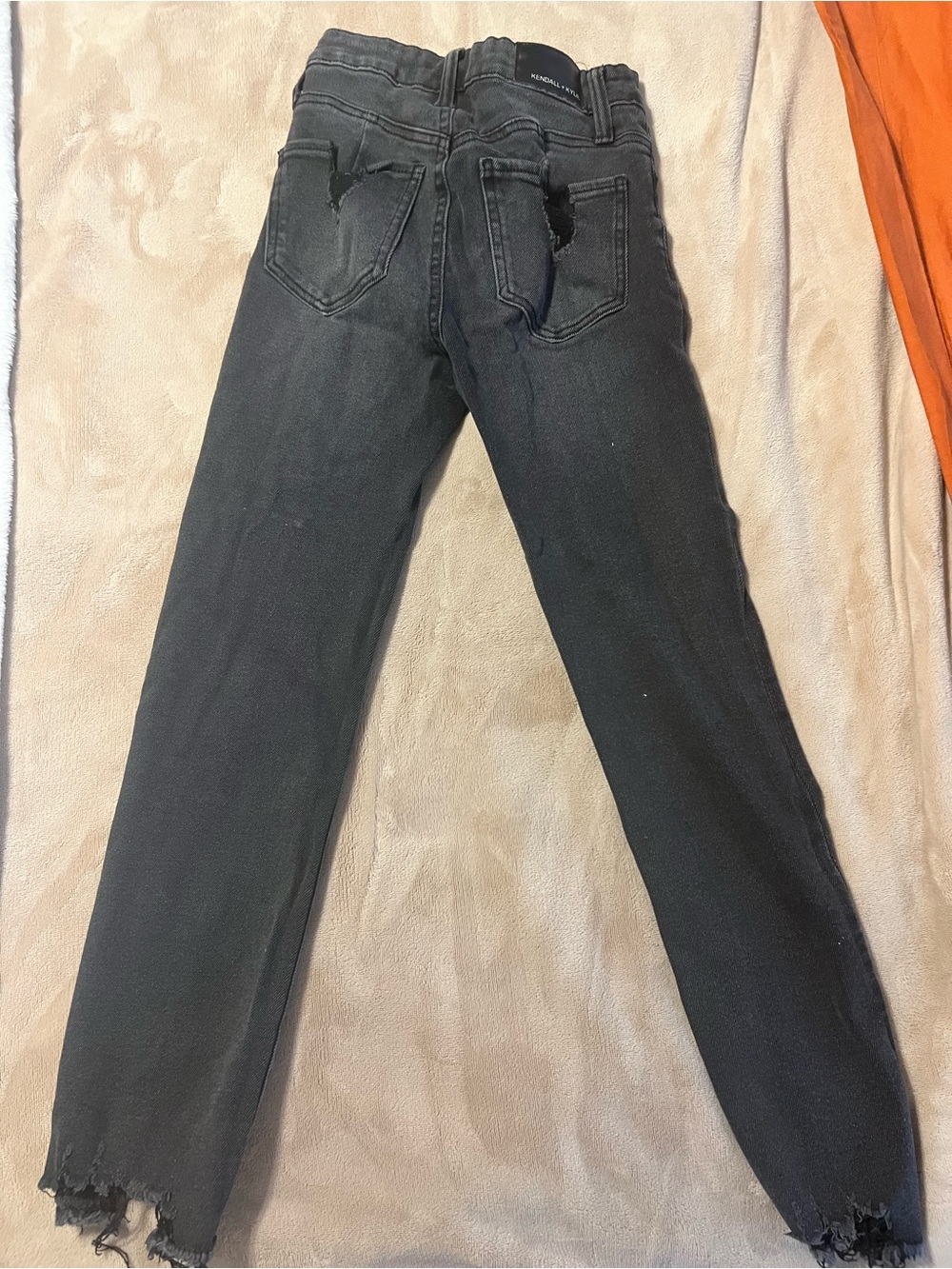Kendall & Kylie Distressed Black Jeans - Picture 2 of 5